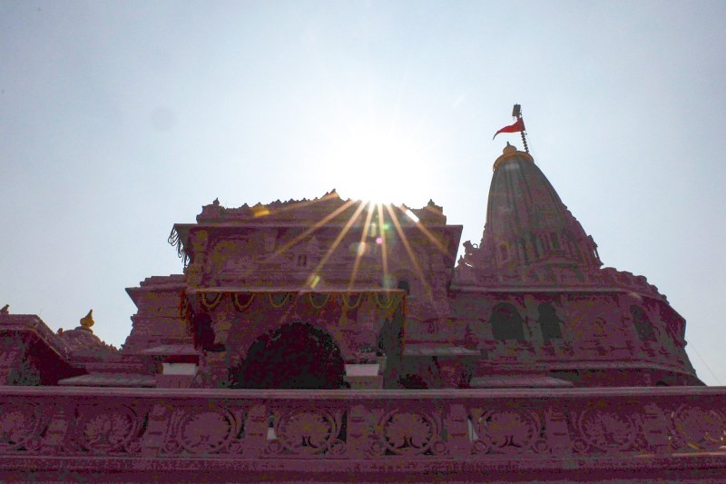 In Images: PM Modi raises saffron flag over Ram Mandir