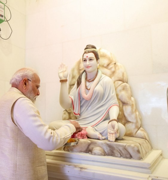 In Images: PM Modi raises saffron flag over Ram Mandir