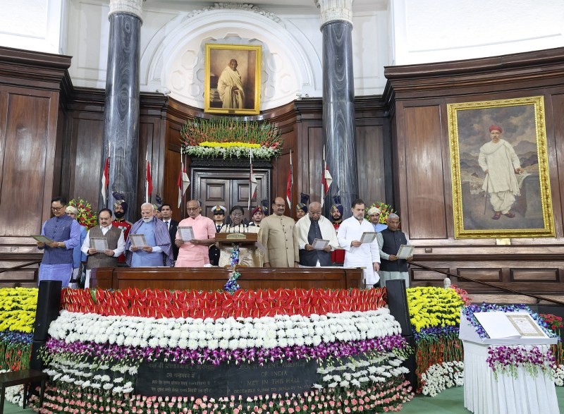 In Images: PM Modi attends Constitution Day celebrations