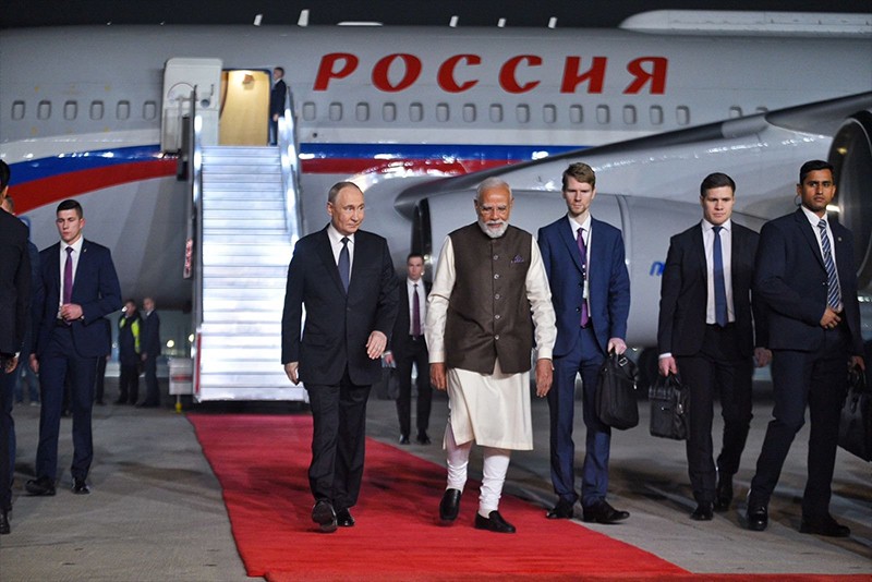 In Images: PM Modi welcomes Vladimir Putin for India-Russia Summit
