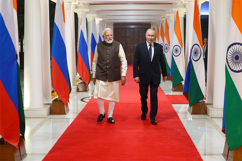 In Images: PM Modi welcomes Vladimir Putin for India-Russia Summit
