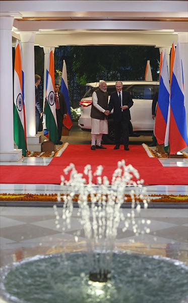 In Images: PM Modi welcomes Vladimir Putin for India-Russia Summit