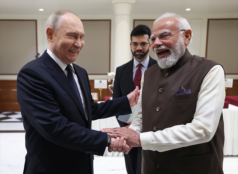 In Images: PM Modi welcomes Vladimir Putin for India-Russia Summit