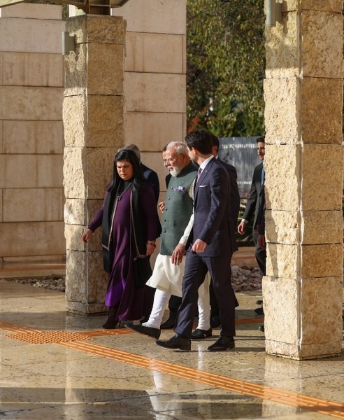 In Images: Modi visits Jordan Museum at Amman