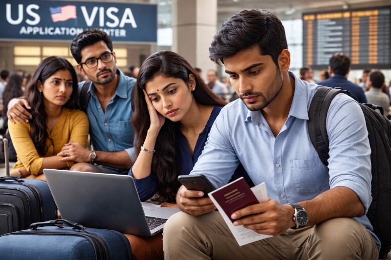 Indian H-1B workers are stuck at home as US visa renewals face sudden delays.