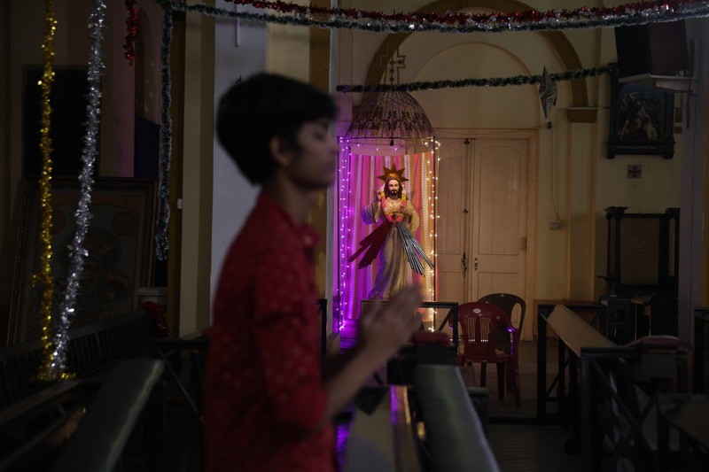 In Images: Kolkata churches prepare for Christmas