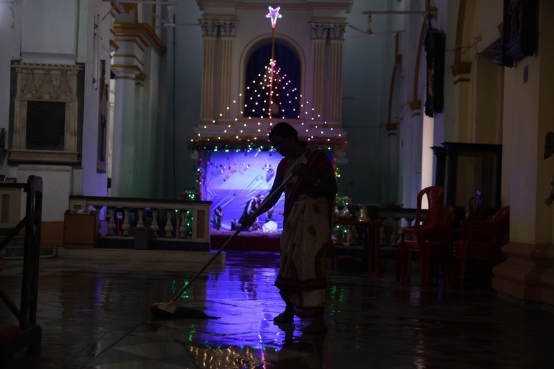 In Images: Kolkata churches prepare for Christmas