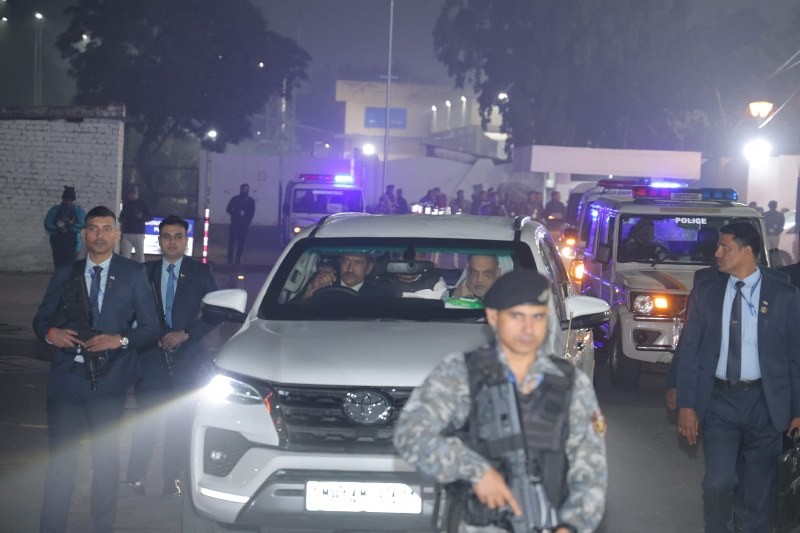 In images: Amit Shah arrives in Kolkata for a 3-day visit in poll-bound West Bengal