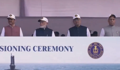 Three new Made-in-India combatants inducted to Navy, PM Modi says 'our country is recognised as reliable partner across the world'