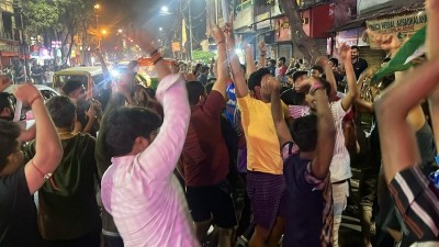 India celebrates Champions Trophy victory