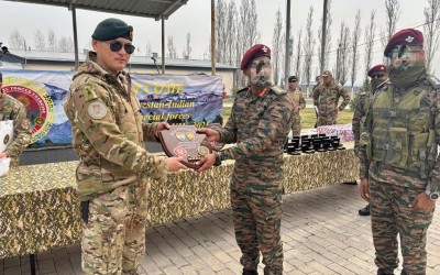 India, Kyrgyzstan conclude Joint Special Forces Exercise Khanjar-XII in Tokmok