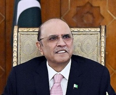 Pakistani President Asif Ali Zardari admitted to Karachi hospital after health deteriorates