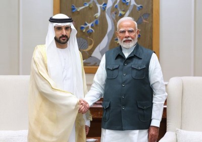 Modi reaffirms commitment to strengthen India-UAE ties during meeting with Crown Prince