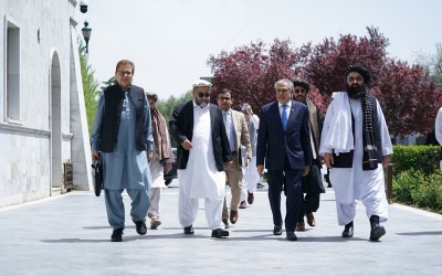 Pakistani Deputy PM Ishaq Dar meets top Taliban leaders during visit to Afghanistan, discusses 'terrorism'