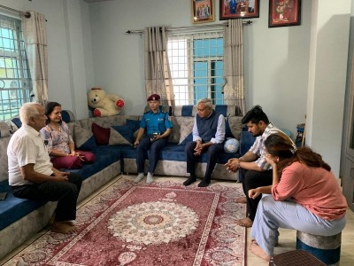 Indian envoy to Nepal meets family members of Pahalgam terror victim  Sudeep Neupane