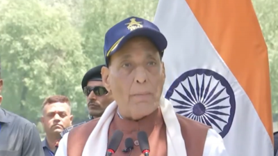 'Are nukes safe with irresponsible and rogue nation like Pakistan?': Rajnath Singh questions world
