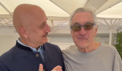 Heart-melting: Anupam Kher meets friend Hollywood legend Robert De Niro at Cannes 2025