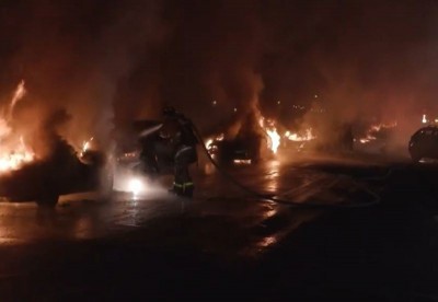 Multiple dead as a small private plane crashes into US' California neighbourhood