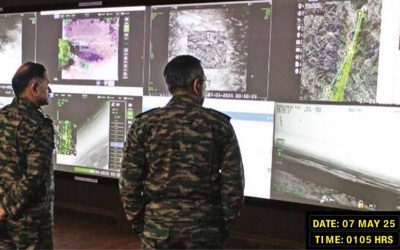 Army releases new Operation Sindoor photos showing three service chiefs monitoring May 7 strikes