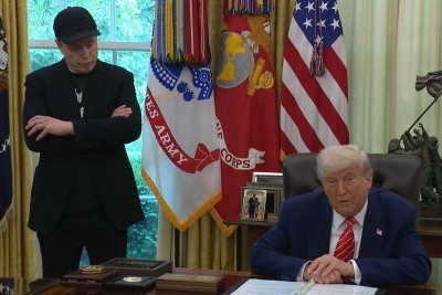 Donald Trump gives Elon Musk an Oval Office farewell, says their friendship is 'truly special'