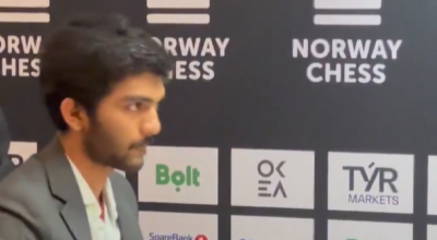 D Gukesh beats former World No. 1 Magnus Carlsen with late turnaround in Norway Chess 2025