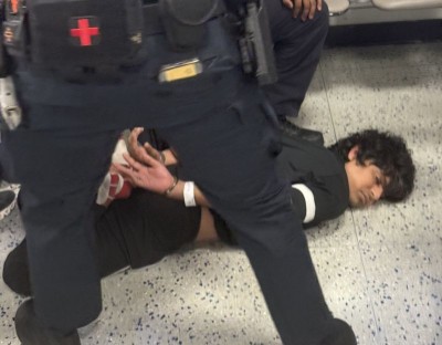 NRI shares video showing Indian student being handcuffed, pinned to floor at US airport