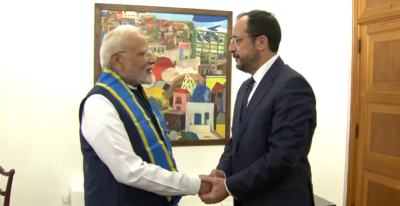 PM Modi conferred with highest honour of Cyprus