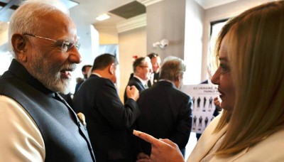 'You are the best, I am trying to be like you': Meloni bonds with Modi at G7 Summit