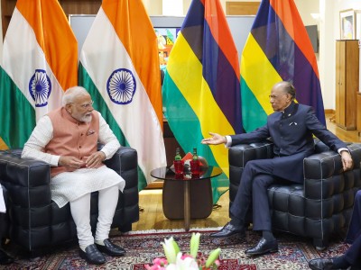 Modi, Navinchandra Ramgoolam discuss ways to deepen Enhanced Strategic Partnership
