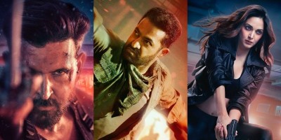 War 2: Check out Hrithik Roshan, Jr NTR and Kiara Advani's new posters