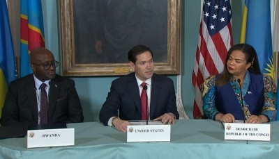 Democratic Republic of Congo, Rwanda sign peace agreement in US