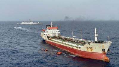 Indian Navy executes high-risk rescue operation on Palau-flagged tanker in Arabian Sea