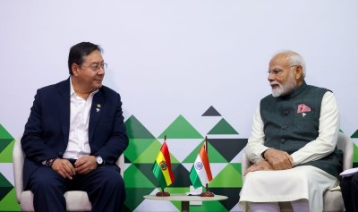 PM Modi meets Bolivian President on the sidelines of BRICS in Rio de Janeiro