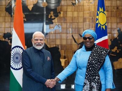 In Images: PM Modi meets Namibian Prez Netumbo Nandi-Ndaitwah