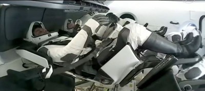 Shubhanshu Shukla, other Axiom-4 crew members enter Dragon spacecraft, undocking from ISS soon