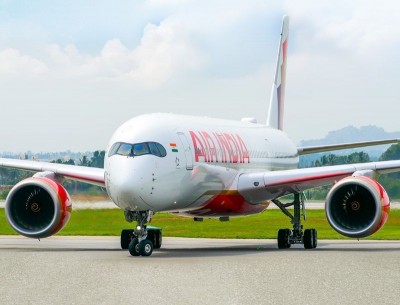 Air India flight aborts take-off while accelerating down runway in Delhi due to technical snag