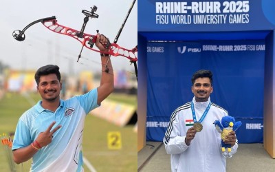 Archery glory for India as Sahil Rajesh Jadhav strikes gold, silver at World University Games