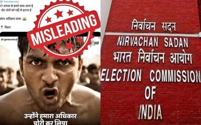 EC slams Congress over ‘AI-generated’ video alleging vote theft in Bihar
