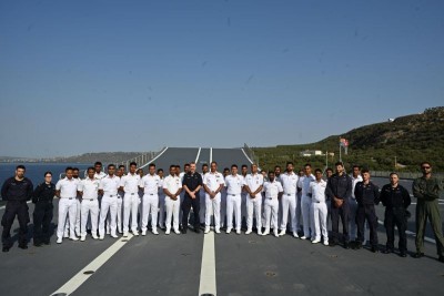 Greece: INS Tamal concludes port call at Souda Bay