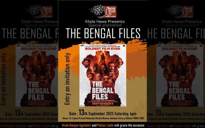 Kolkata to witness first screening of Vivek Ranjan Agnihotri’s 'The Bengal Files' on Sep 13