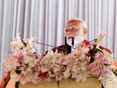 In Images: PM Modi inaugurates developmental projects during Manipur visit