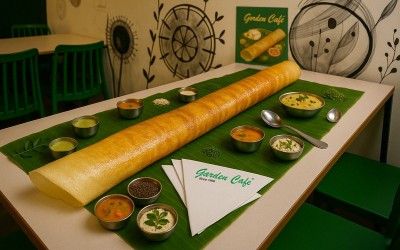 A taste of South India this Durga Puja at Garden Café in Kolkata