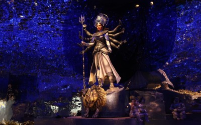 In Images: Arjunpur Amra Sabai Club presents ‘Mukhamukhi’ theme this Durga Puja