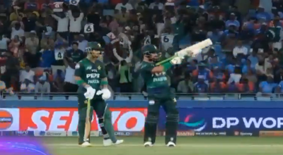 Pak cricketers Sahibzada Farhan and Haris Rauf's gestures in Asia Cup match against India sparks fresh boycott calls