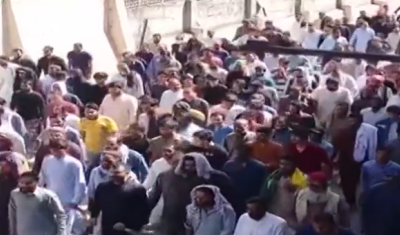 Tension flares up in PoK as thousands come out on streets against Shehbaz Sharif govt