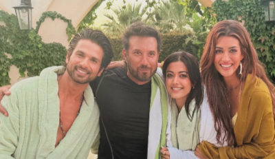Cocktail 2: Homi Adajania, Kriti Sanon join Shahid-Rashmika's pool party in Sicily, fresh picture from shoot arrives
