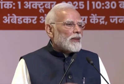 PM Modi releases ₹100 coin, says first-ever Bharat Mata image carved on currency