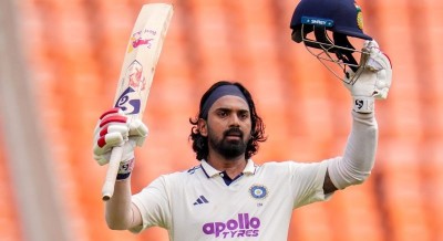 KL Rahul slams century, India take comfortable lead over West Indies