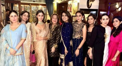 Decoding Alia Bhatt's attire for Kareena Kapoor's Diwali bash: A Ritu Kapoor saree created over 30 years ago