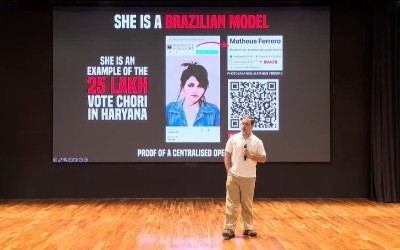 'Brazilian model voted as Seema, Sweety, Saraswati in Haryana': Rahul Gandhi drops 'H-bomb'